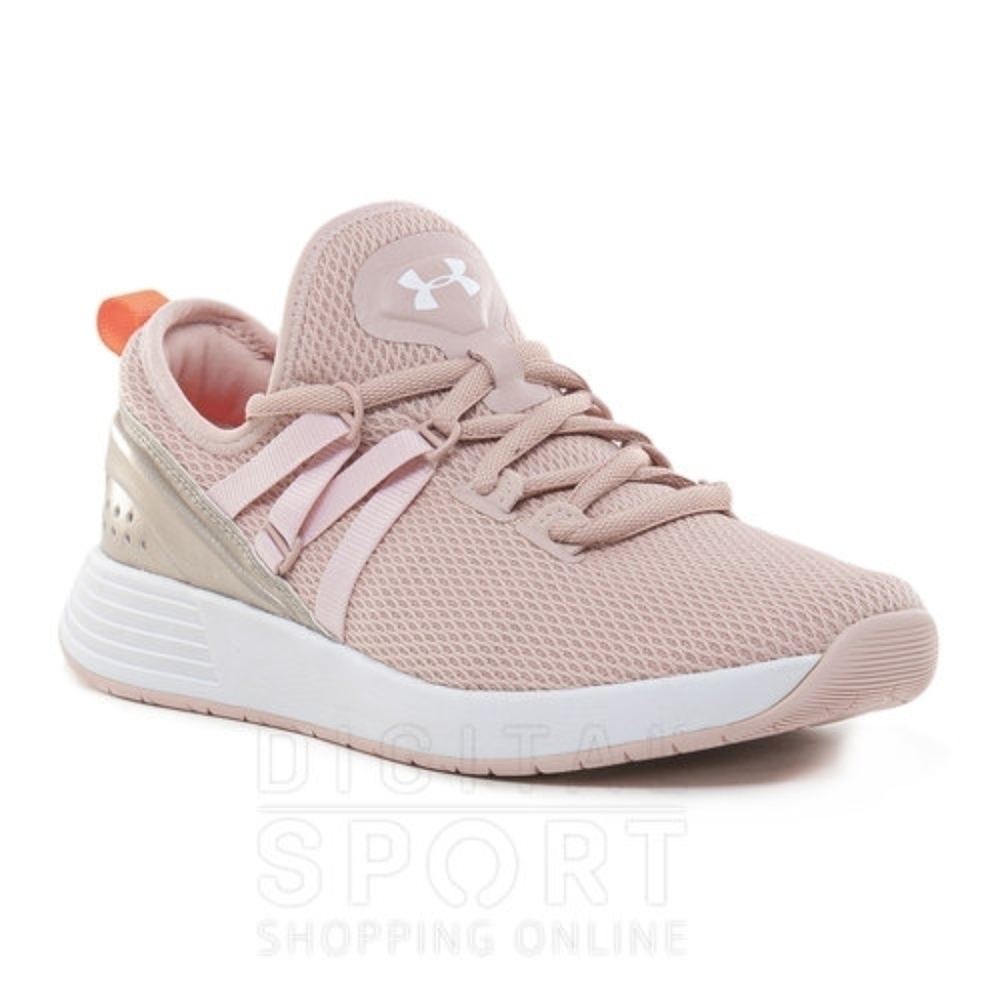 Under Armour pink Breathe Trainer sz 10 athletic shoes SH25